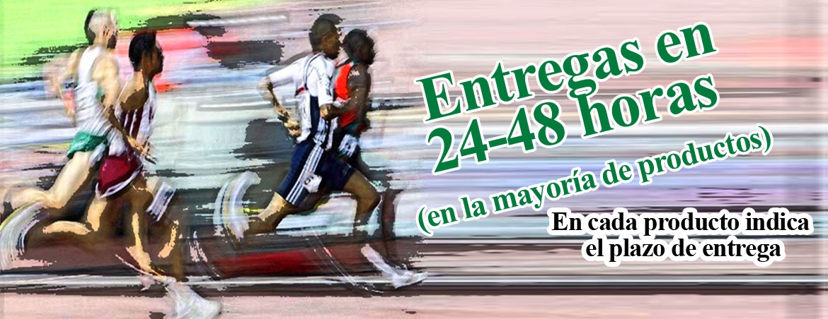 Entregas urgentes en 24-48 horas